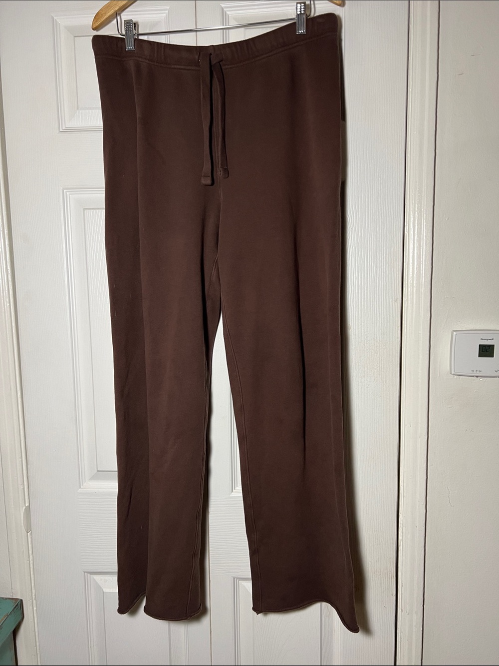 Frank & Eileen Wide Leg Jogger Sweatpant Cotton Women’s Large